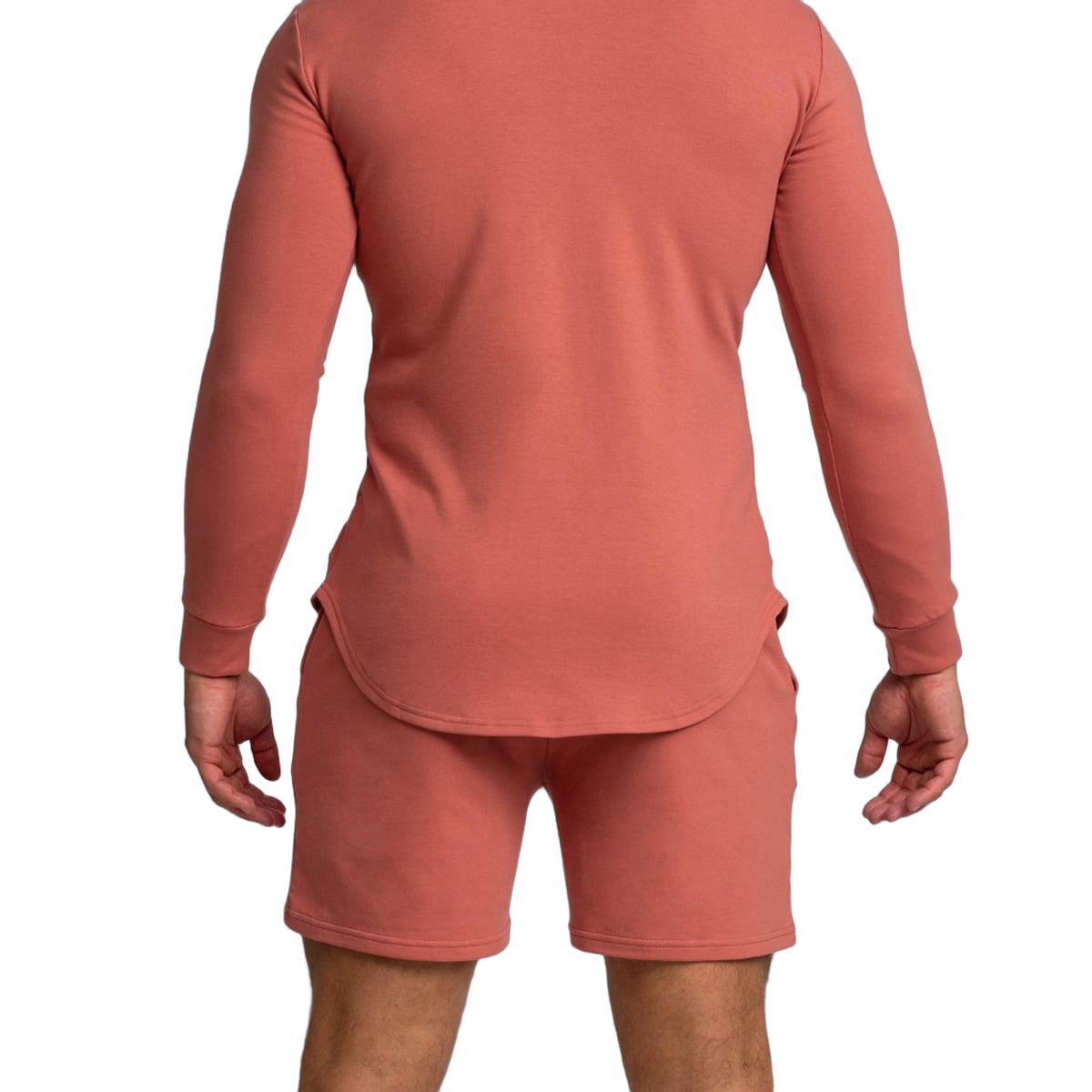 GymBeam Pantaloncini uomo regular Limitless Cinnamon con tasche