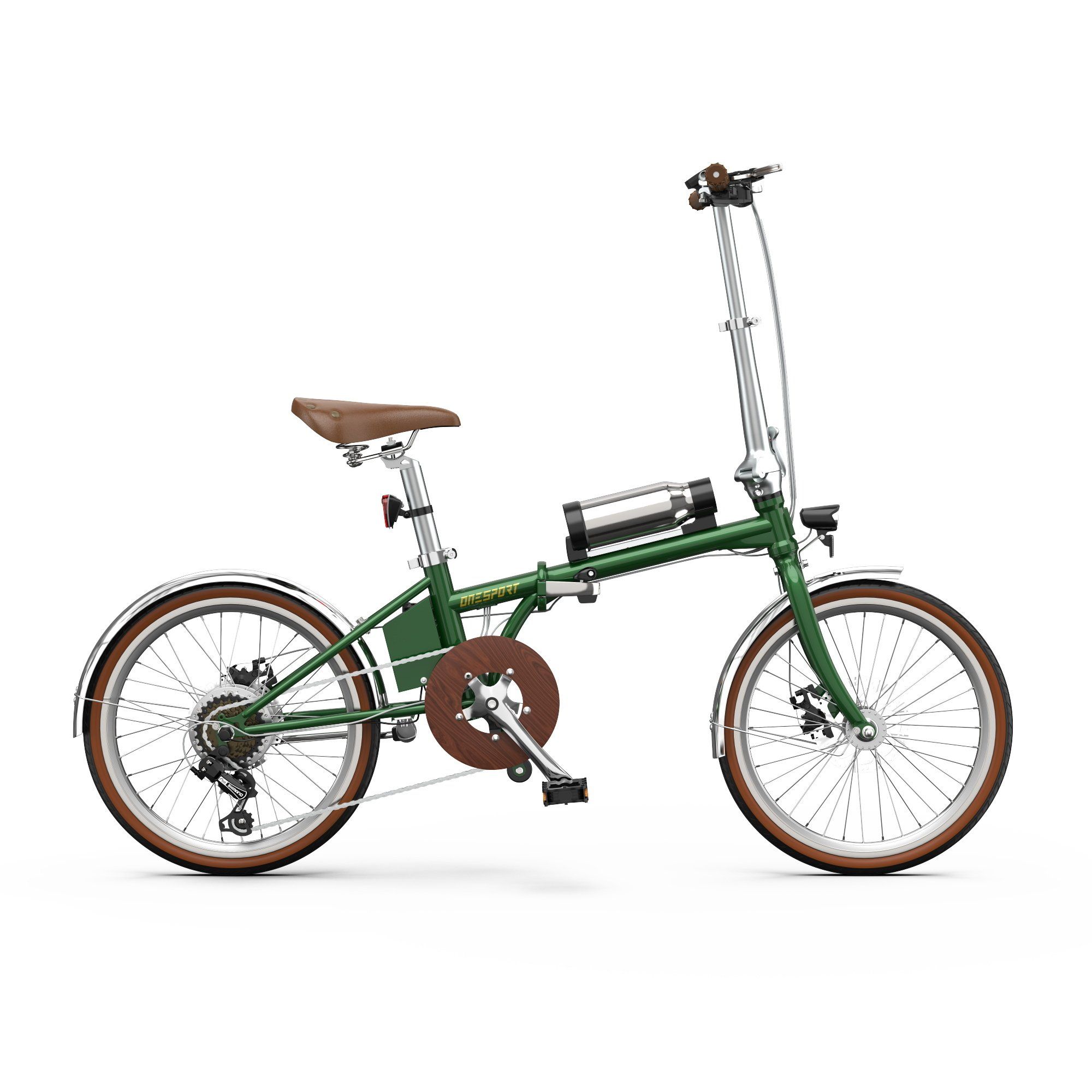 ONESPORT OT02 PRO E-bike pieghevole leggera con sensore di coppia