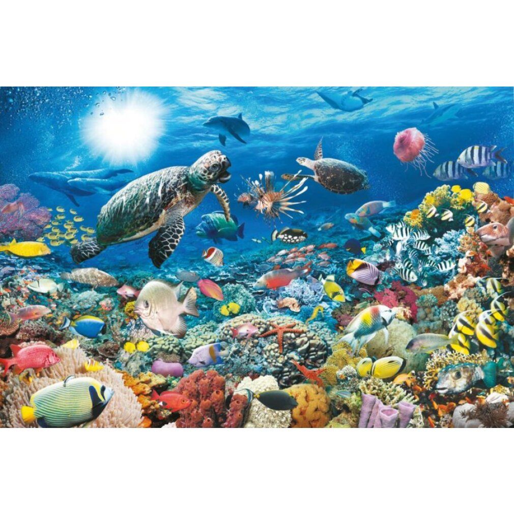 Puzzle ravensburger Vita sulla barriera corallina 5000 pezzi
