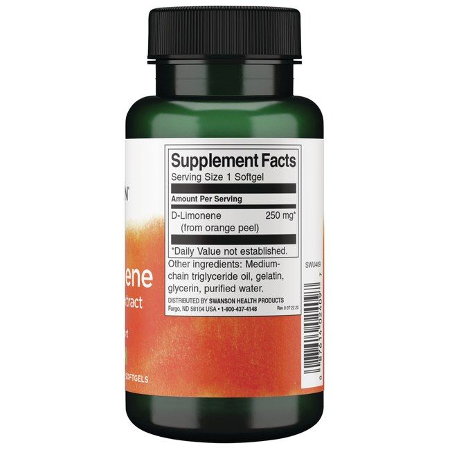 SWANSON D-Limonene 250 mg