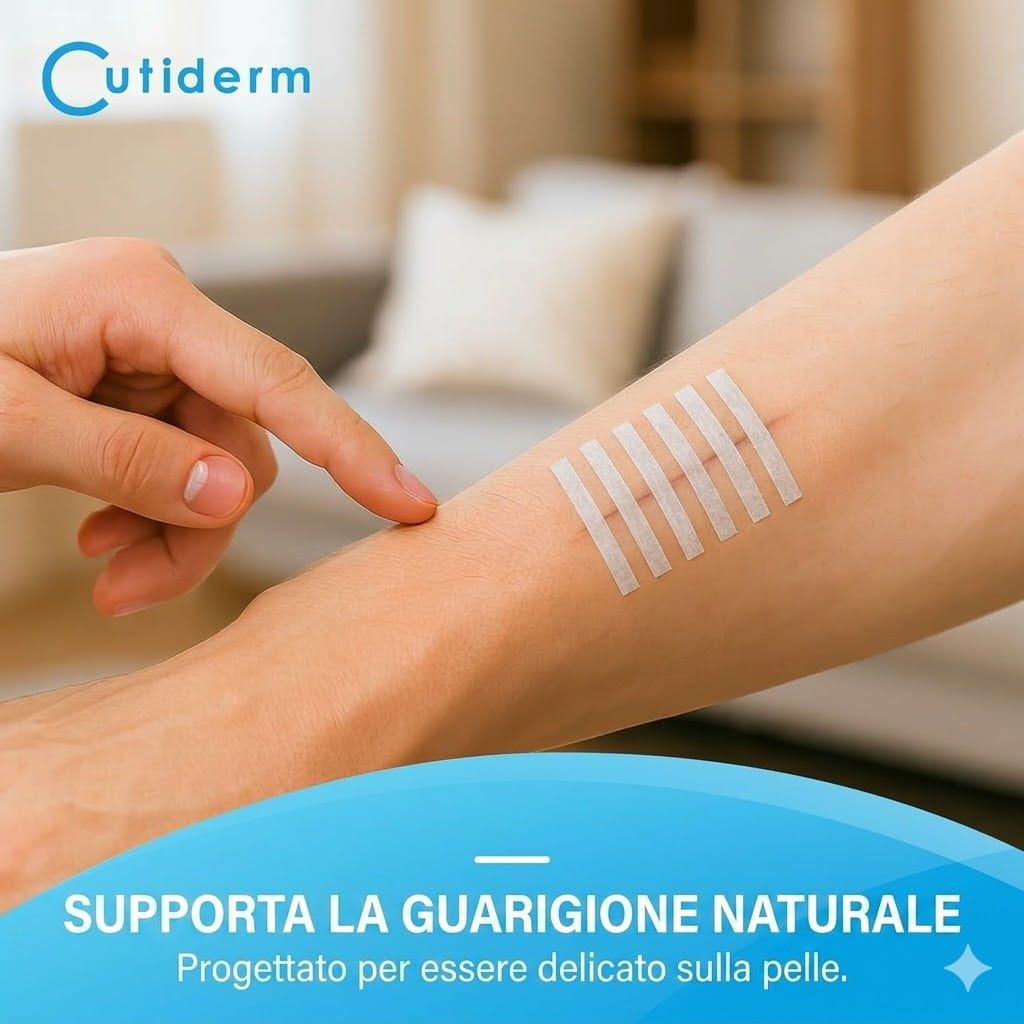 Strisce di sutura per ferite – cerotti a farfalla Cutiderm