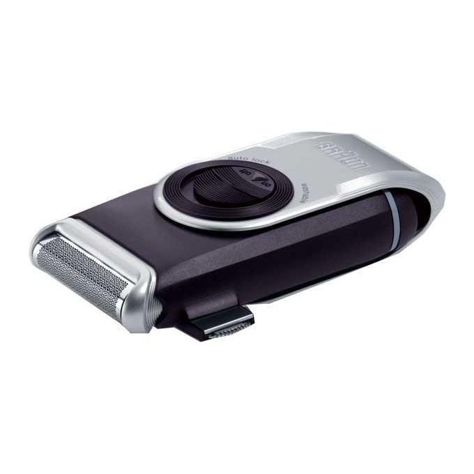 Braun MobileShave M90 Blu, Argento