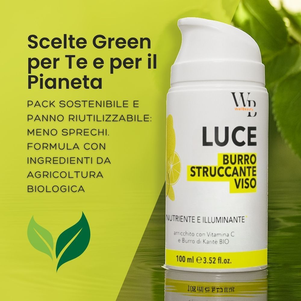 WellBeauty - LUCE - Burro Detergente Struccante