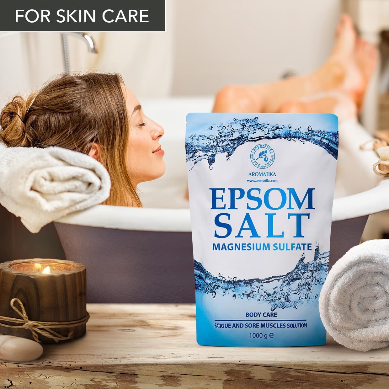 Sale di Epsom AROMATIKA – sale da bagno