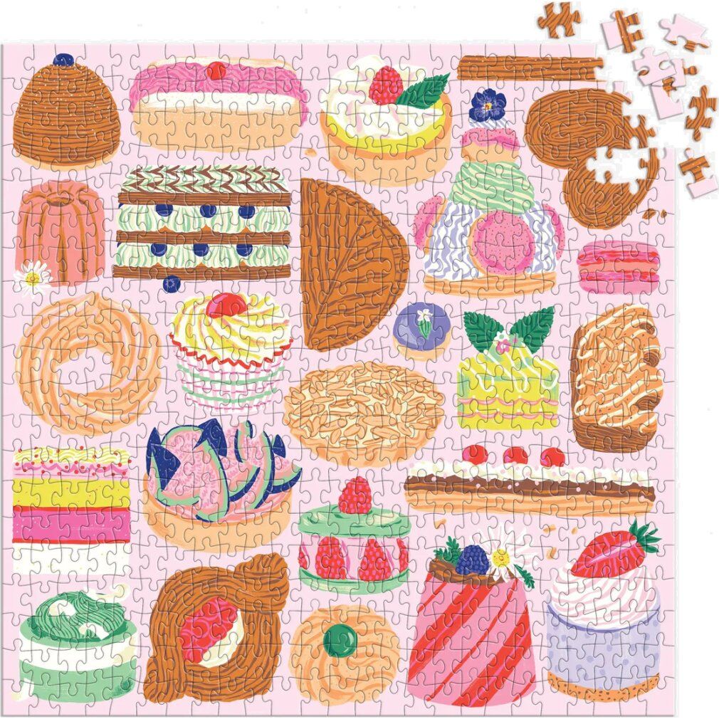 galison Puzzle quadrato Dolci 500 pezzi