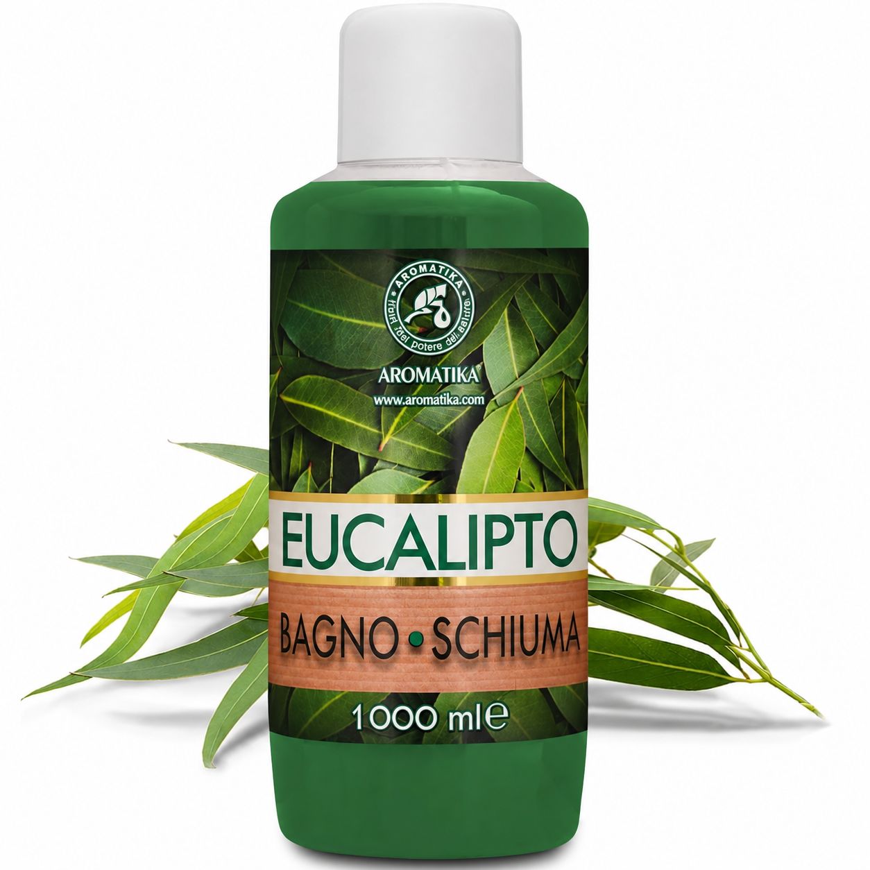 AROMATIKA Schiuma da bagno all’eucalipto