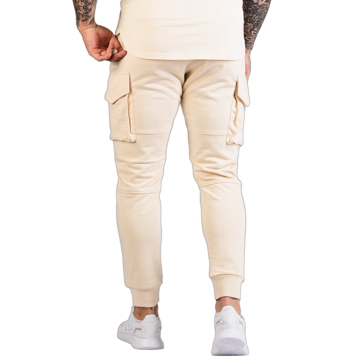 GymBeam Pantaloni sportivi uomo slim TRN Sand