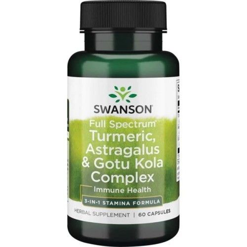 SWANSON Complesso di curcuma, astragalo e centella asiatica