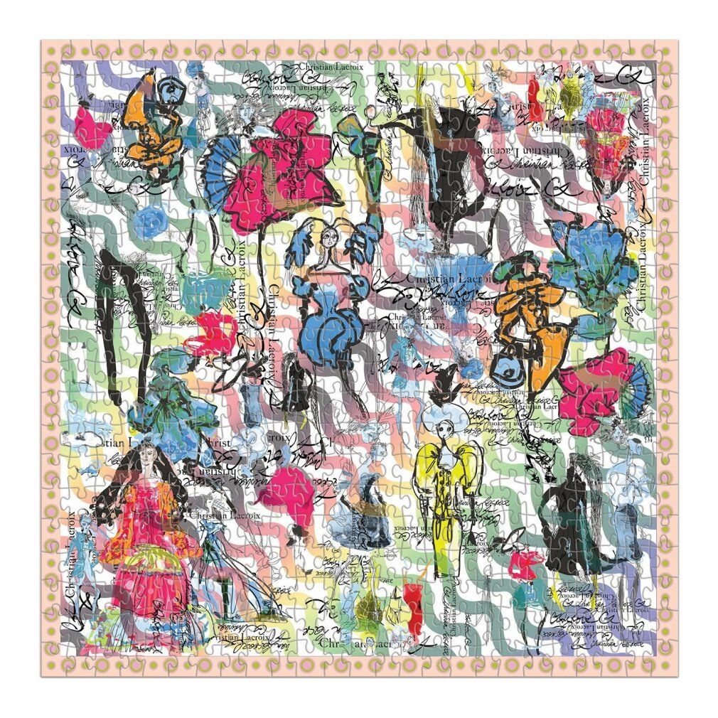 galison puzzle reversibile Christian Lacroix: Ipanema Girls 500 pezzi