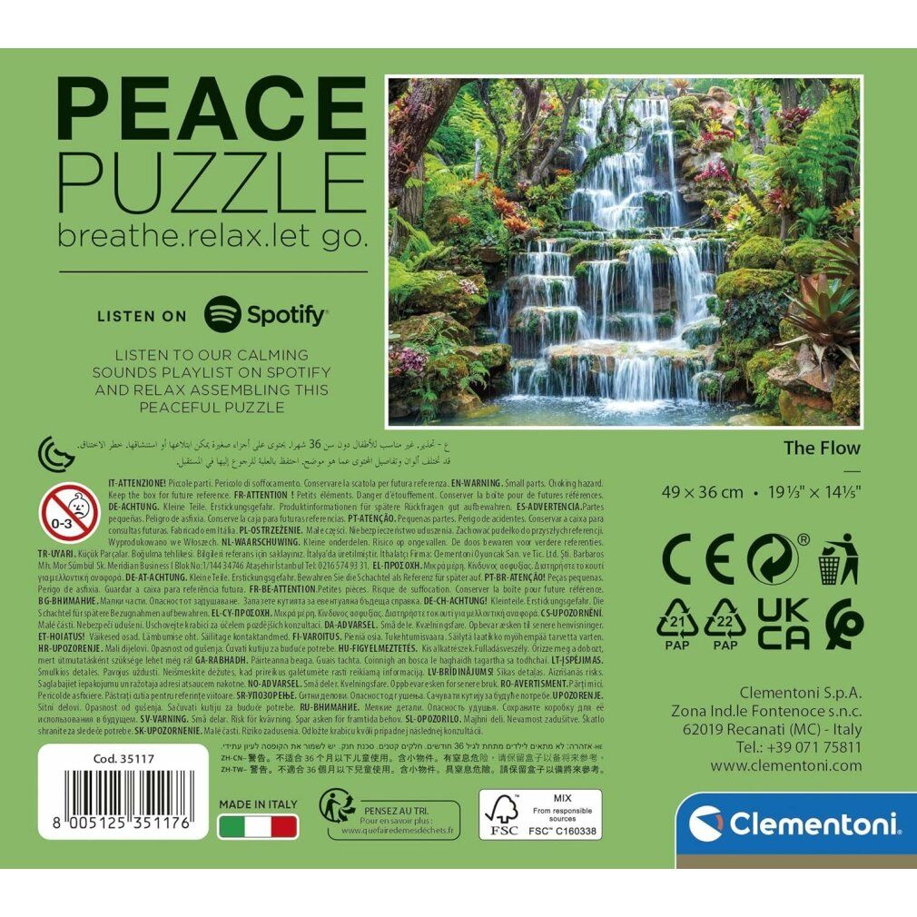 Il puzzle di flusso 500pcsück