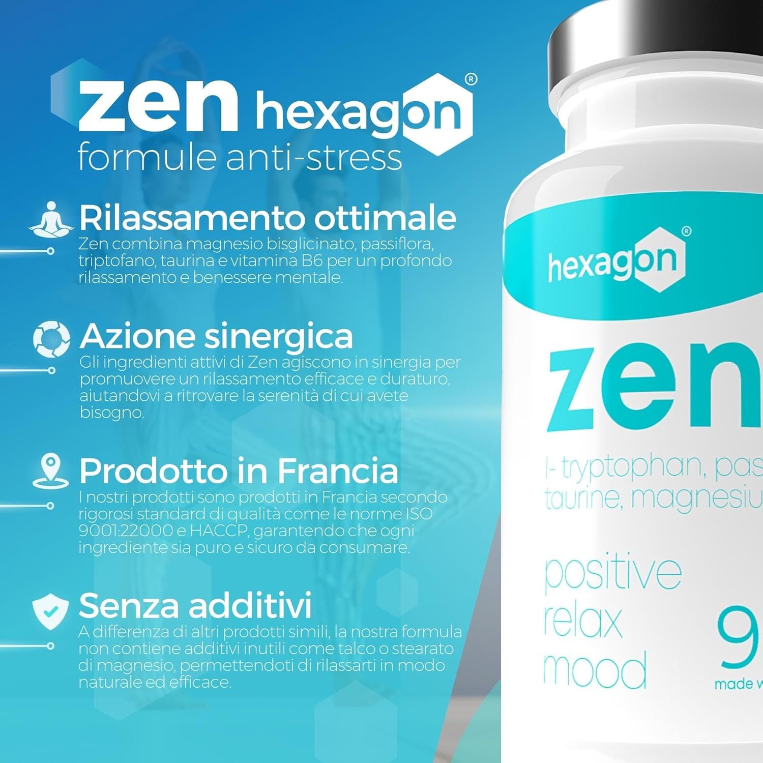Hexagon ZEN - Capsula Anti-Stress