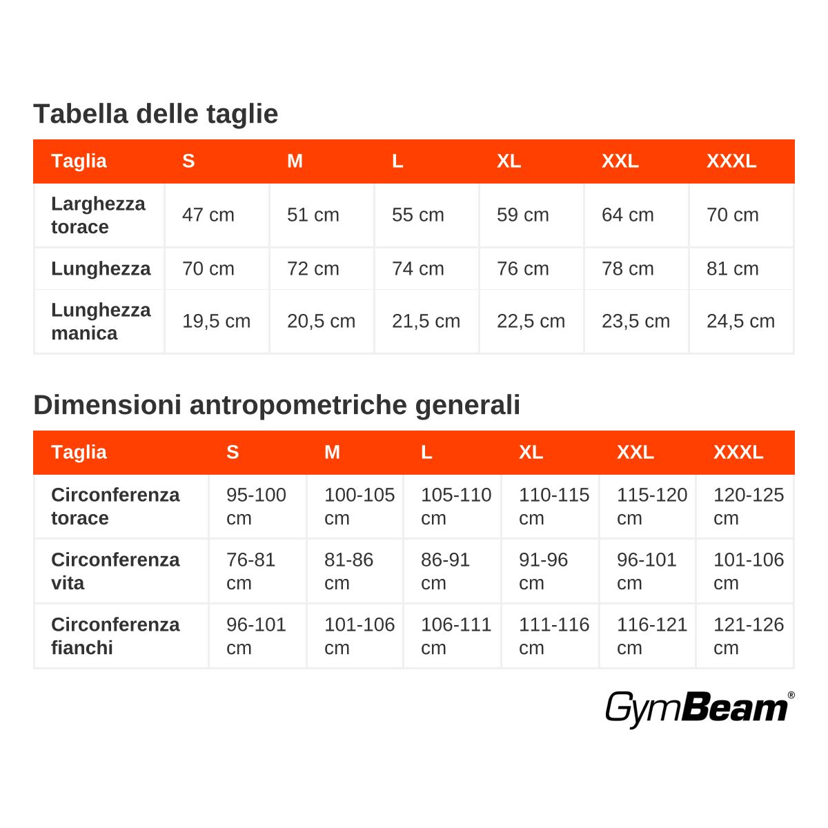 GymBeam T-shirt uomo FIT regular in cotone bianca