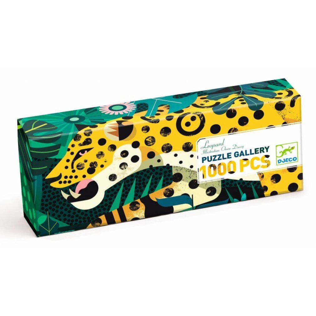 djeco Panorama Leopard Puzzle 1000 pezzi