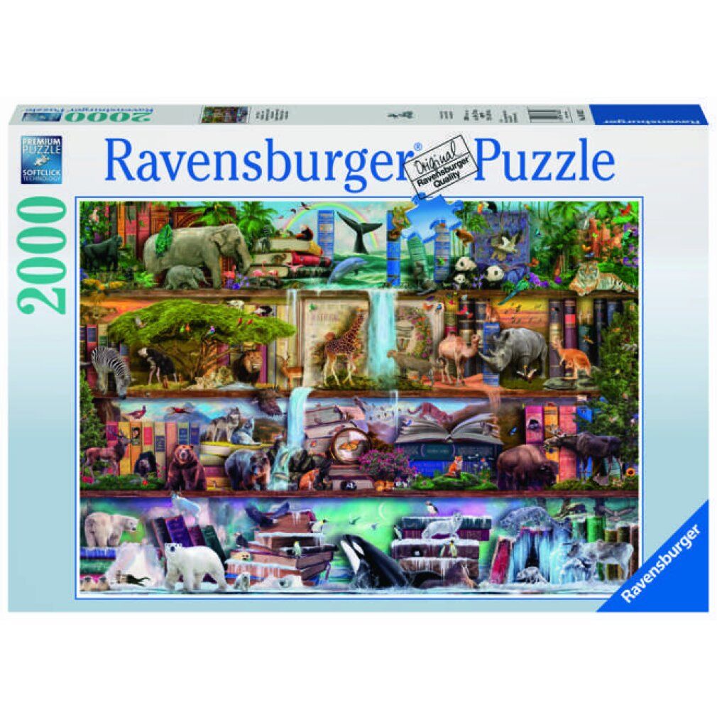 Puzzle ravensburger Regno degli animali selvaggi 2000 pezzi