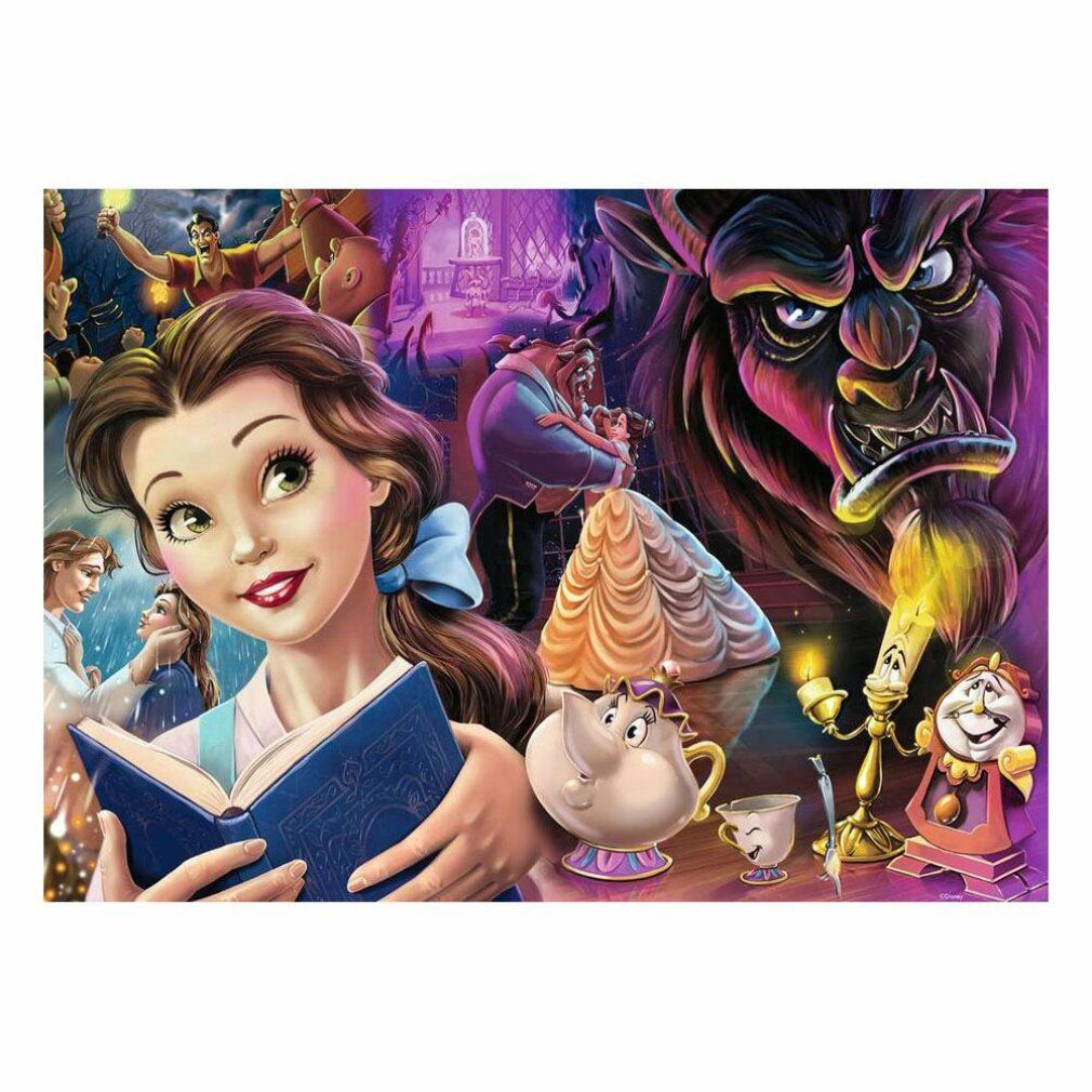 Puzzle Disney Belle, la principessa Disney (1000 pezzi)