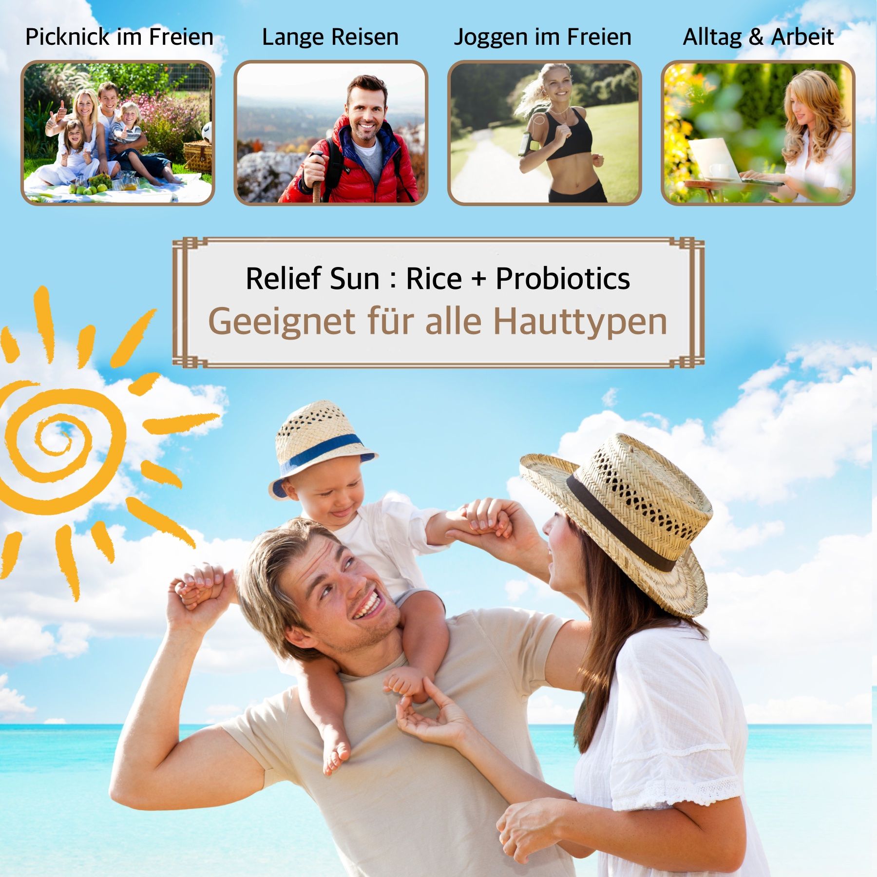 Beauty of Joseon  Crema solare Sun Care Relief Sun SPF50+