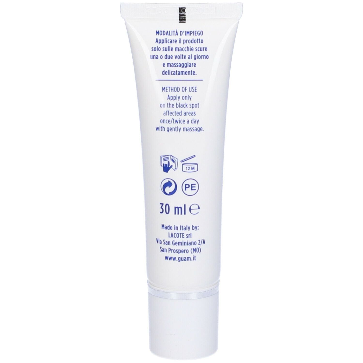 GUAM® Micro Biocellulaire Crema Macchie Scure Cutanee