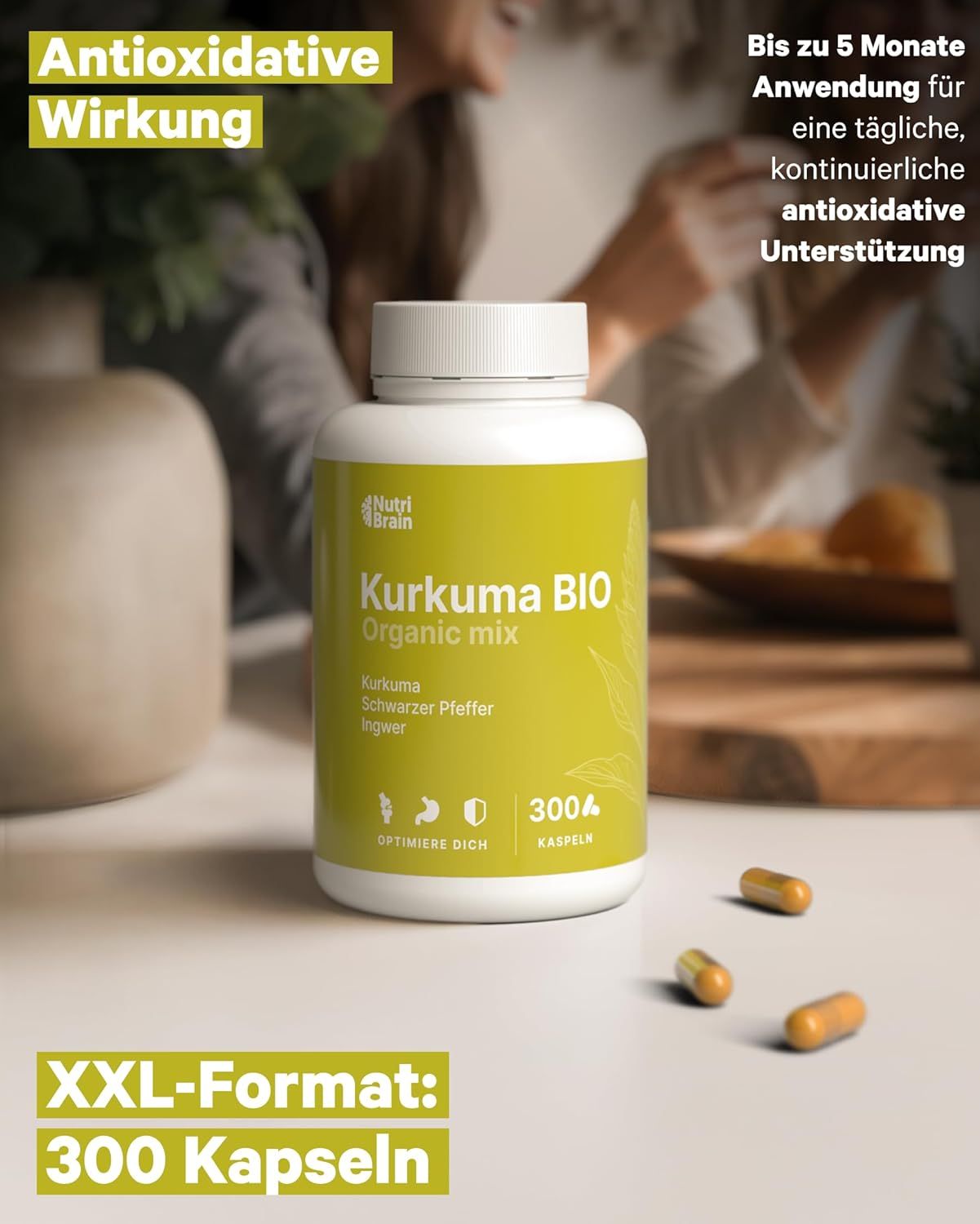 NUTRIBRAIN Curcuma Capsula