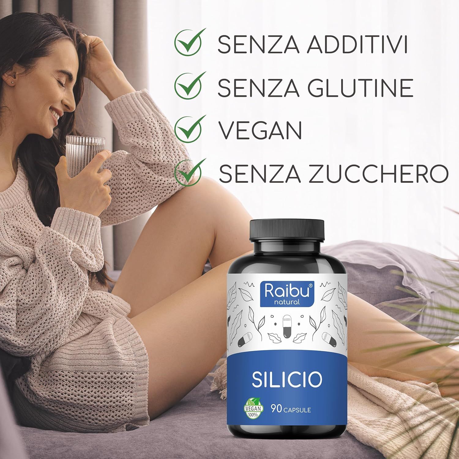 Silicio Capsule Alta Concentrazione - RAIBU