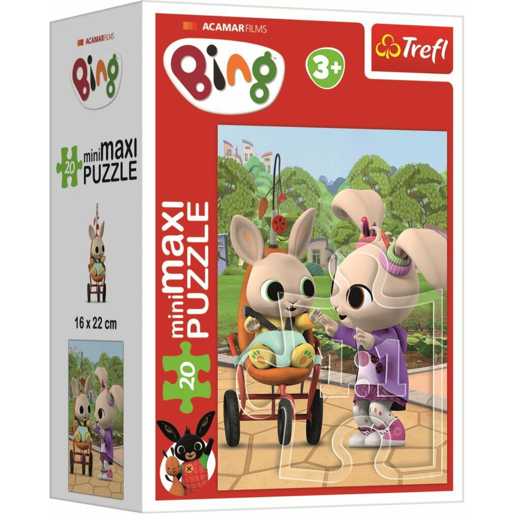 trefl Puzzle Bing: Bing e Flop 20 pezzi