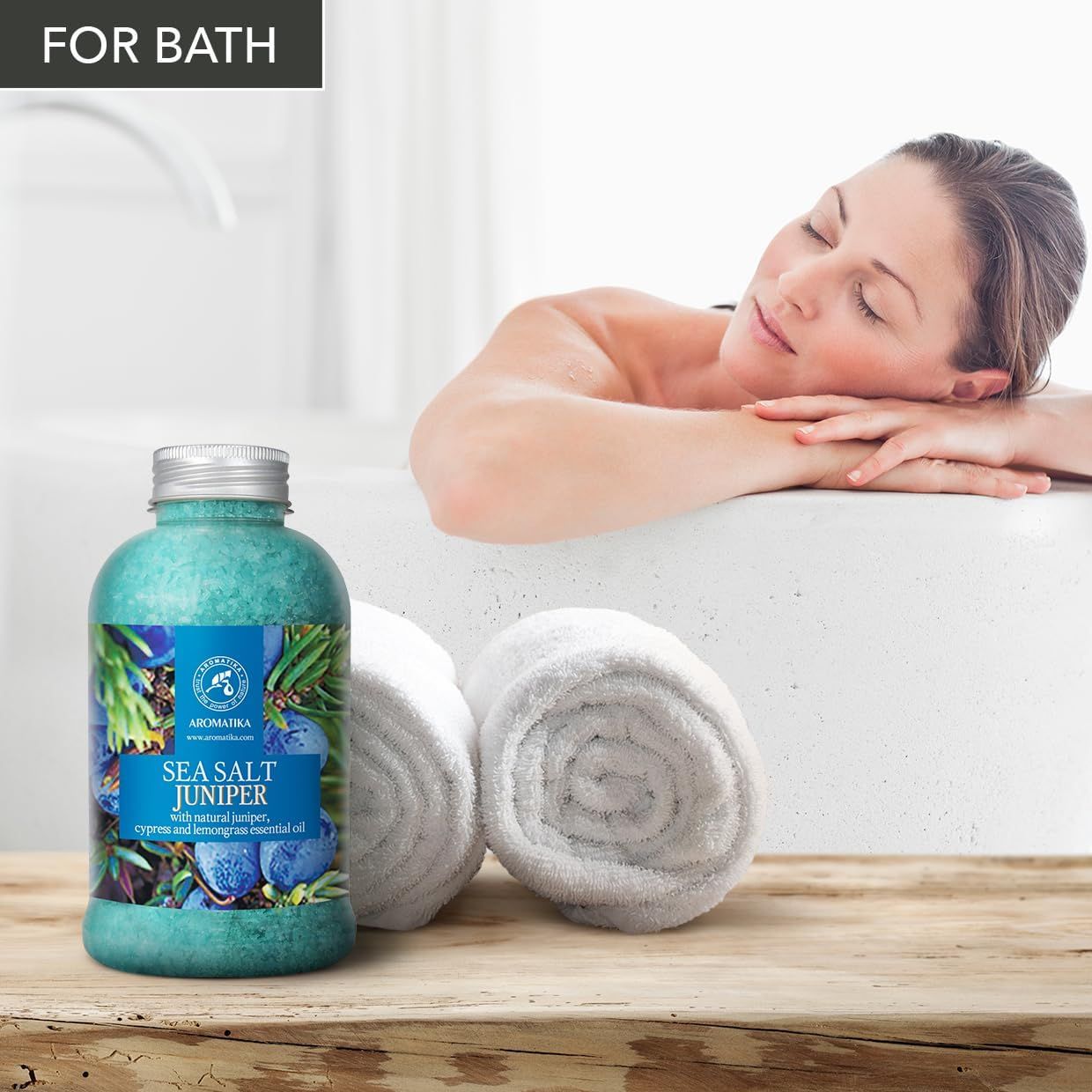 Sale da bagno AROMATIKA “Ginepro”