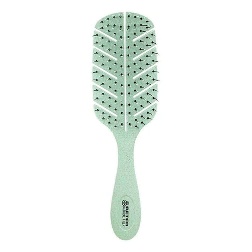 Beter Spazzola districante per capelli in fibra naturale verde