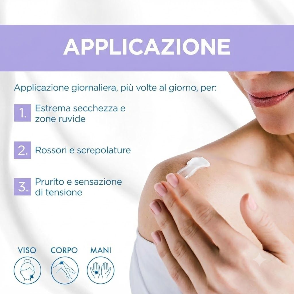 Mixa Miscela di crema trattante istantanea per pelli sensibili e irritate