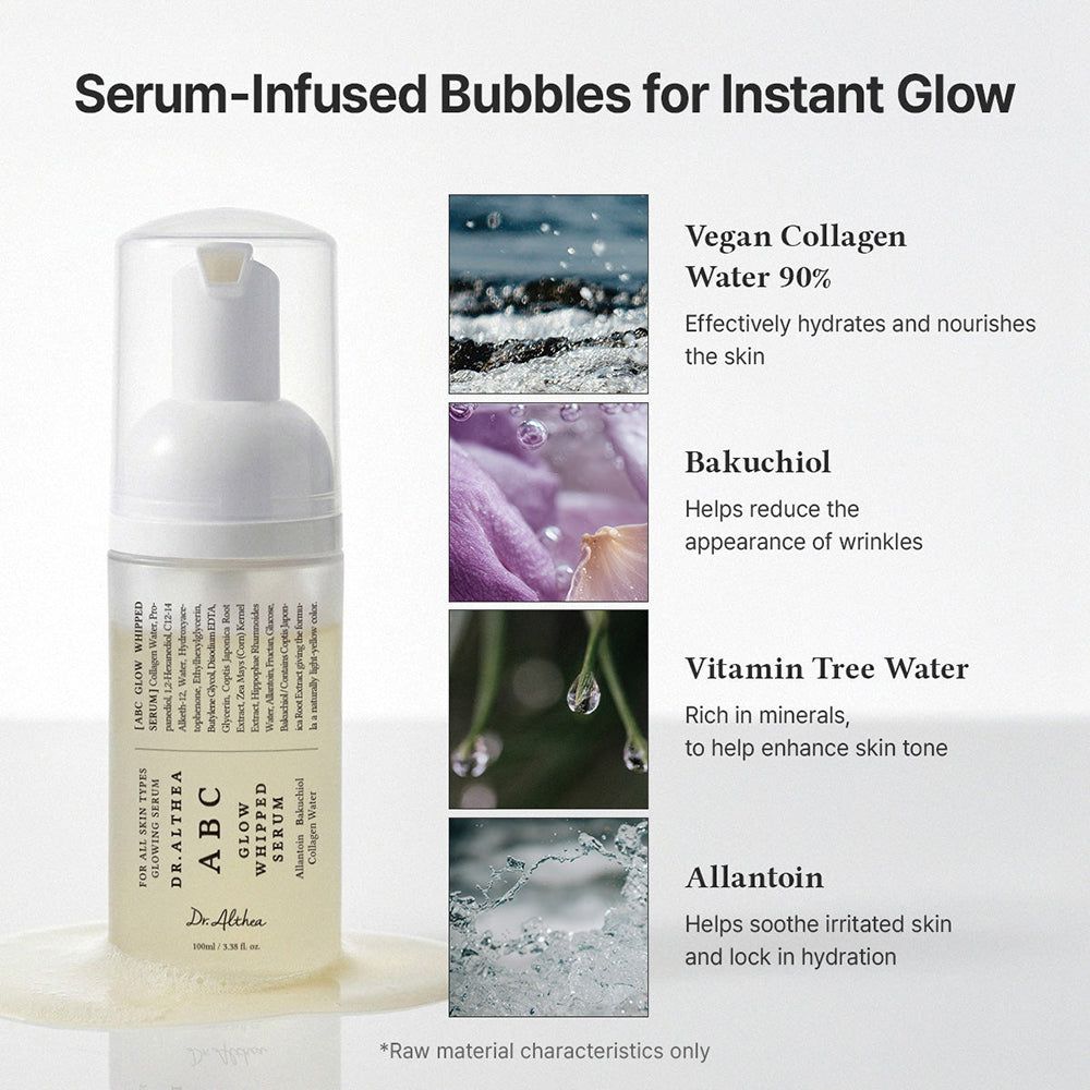 Dr. Althea ABC Glow Whipped Serum - siero viso luminosità