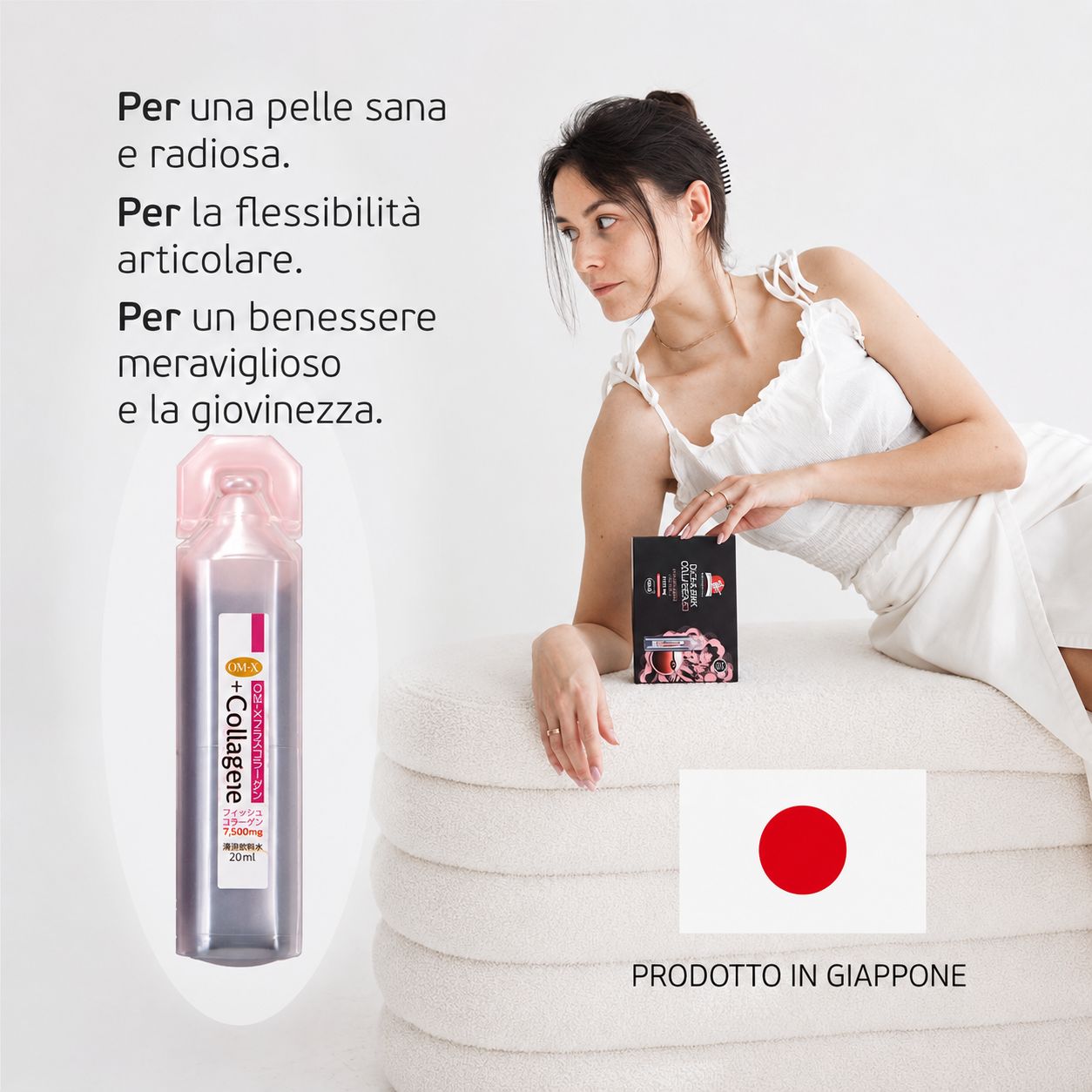 Dr. OHHIRA Collagen+ Collagene Marino Liquido Tipo 1, 2, 3