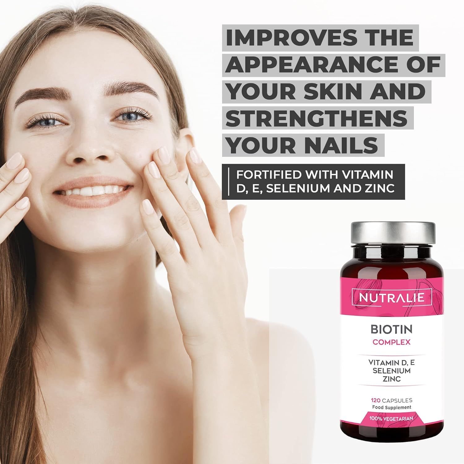 Nutralie BIOTIN ad alto dosaggio