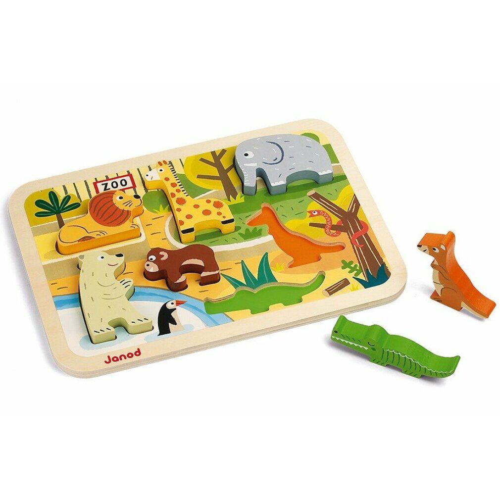 janod Puzzle Zoo Chunky