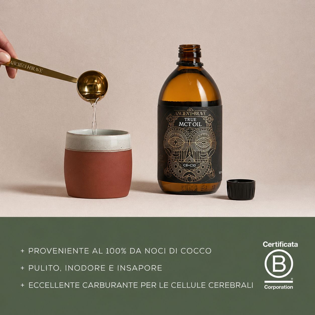 Ancient + Brave Vero Olio MCT