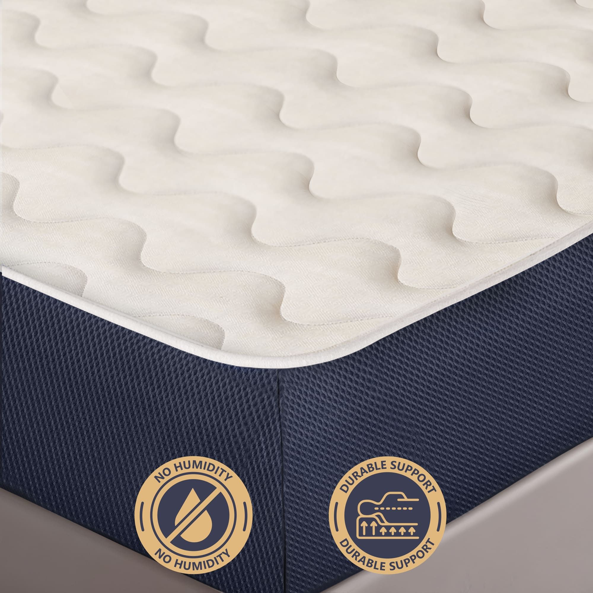 Materasso Una Piazza e Mezza 120x200 in Waterfoam Ipoallergenico, 30 cm ESSENTIAL