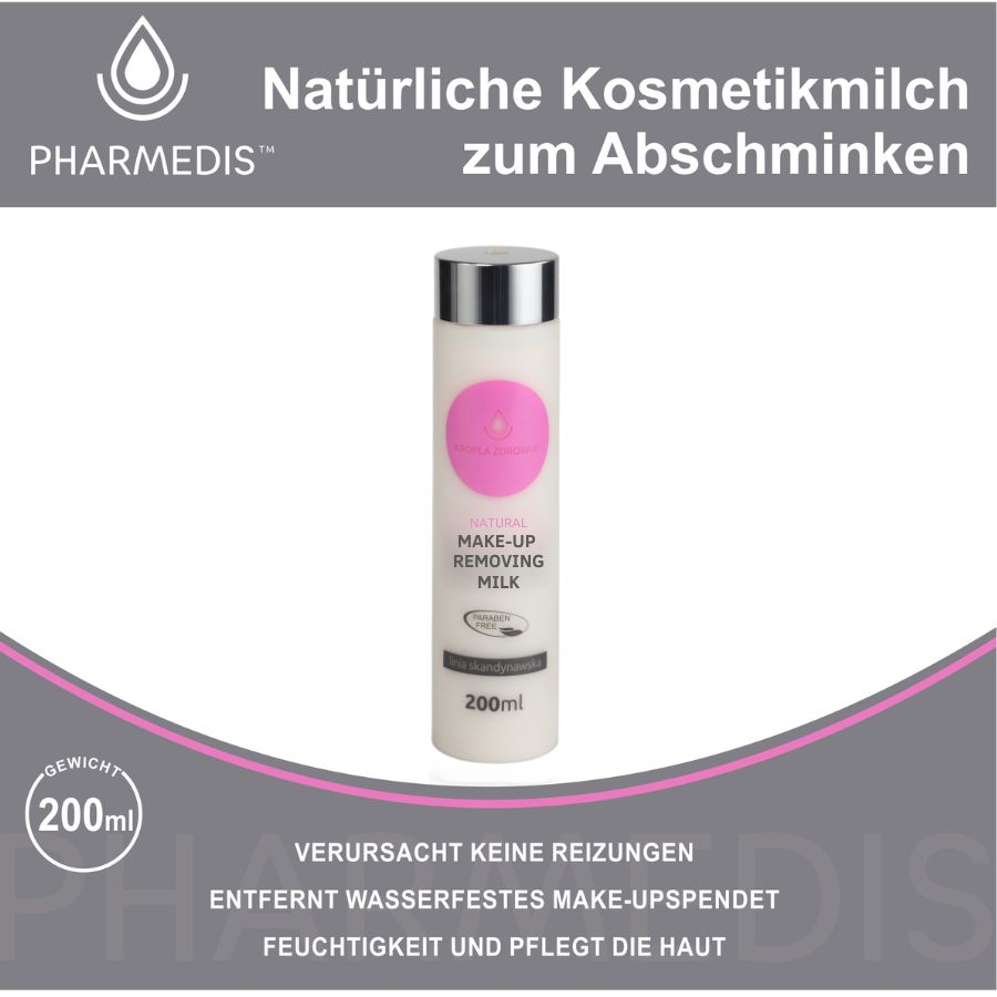 Latte detergente naturale e senza profumo Kropla Zdrowia