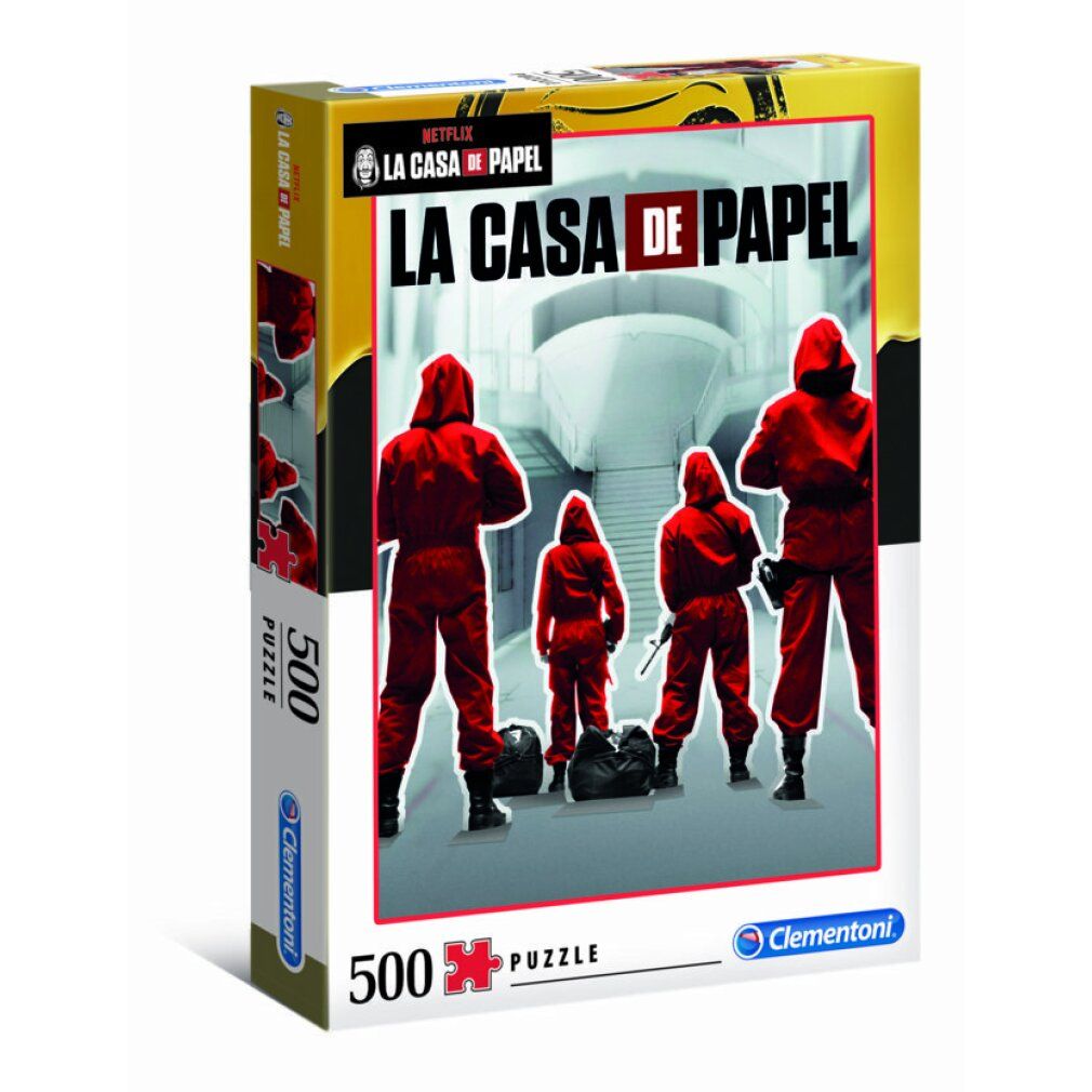 clementoni Puzzle Netflix: Casa di carta 500 pezzi