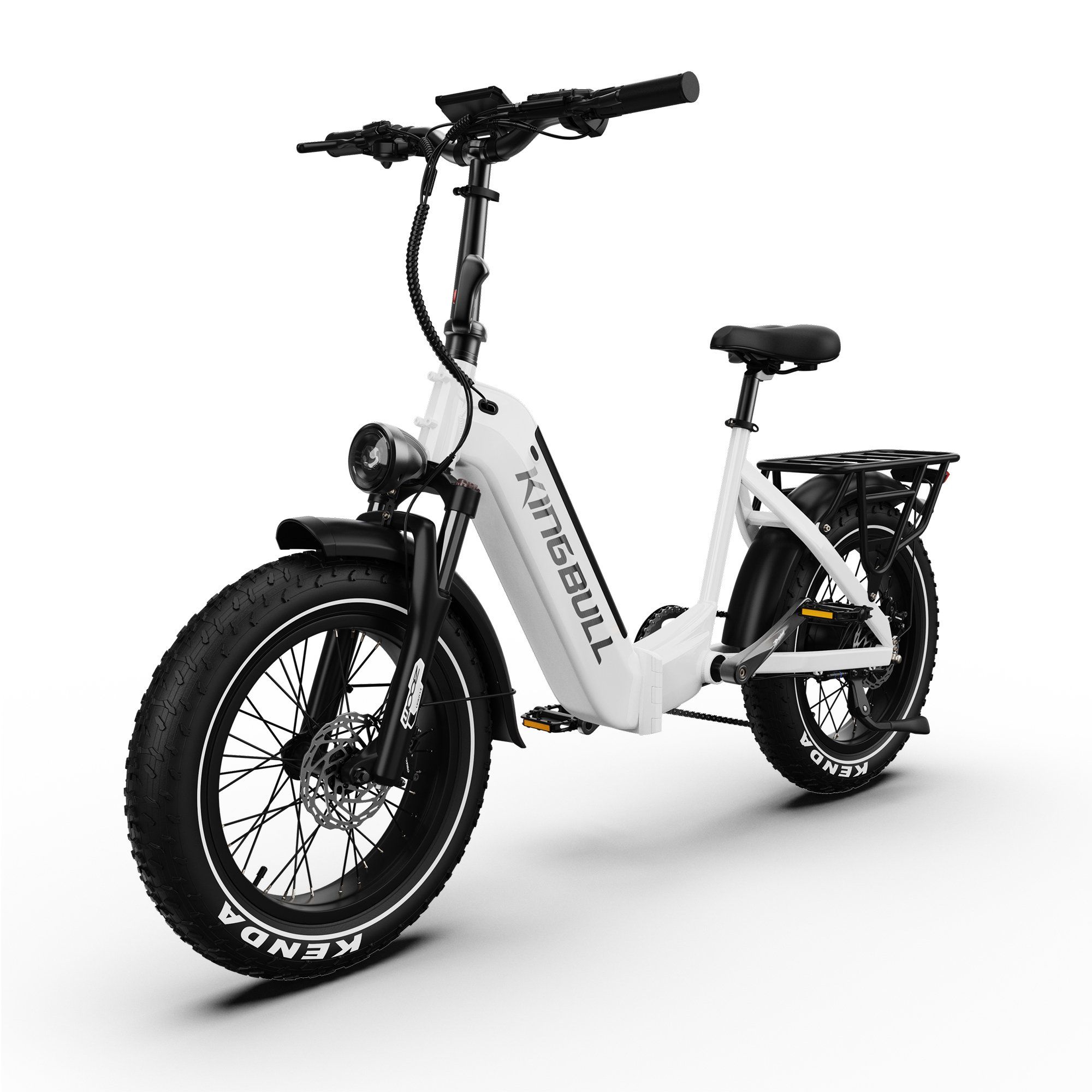 KINGBULL VERVE Bicicletta elettrica, batteria rimovibile da 48 V 20 Ah, cambio Shimano a 8 velocità