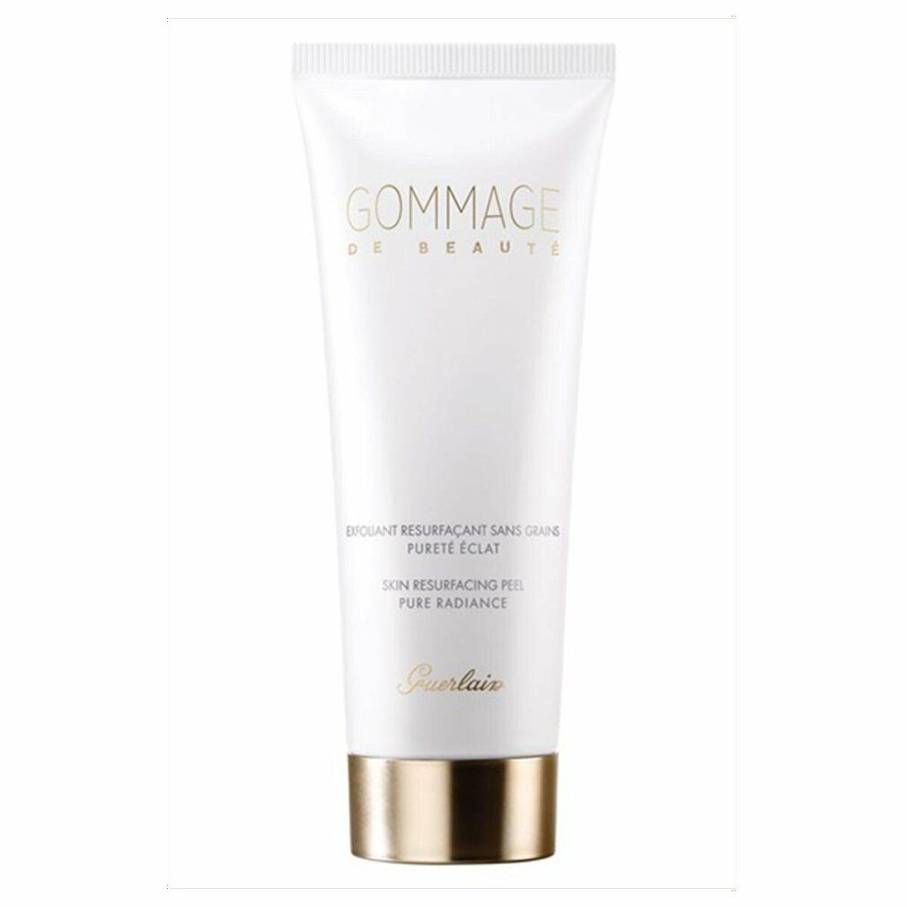 Tubo Guerlain Gommage de Beauté Peeling con tappo dorato.