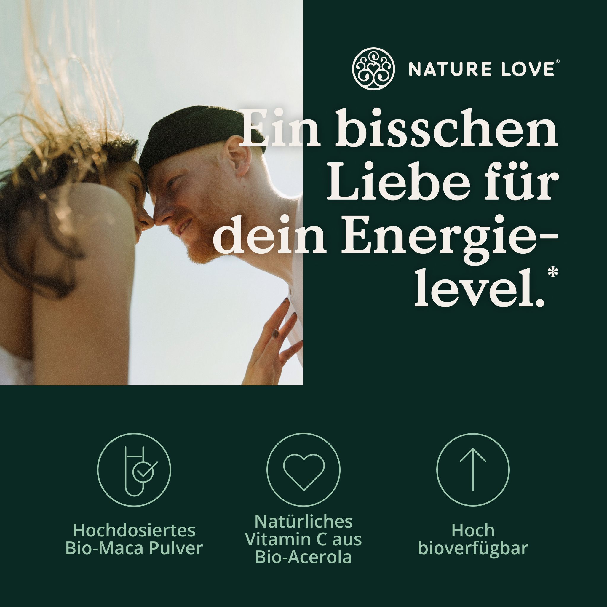 NATURE LOVE® Maca nera biologica