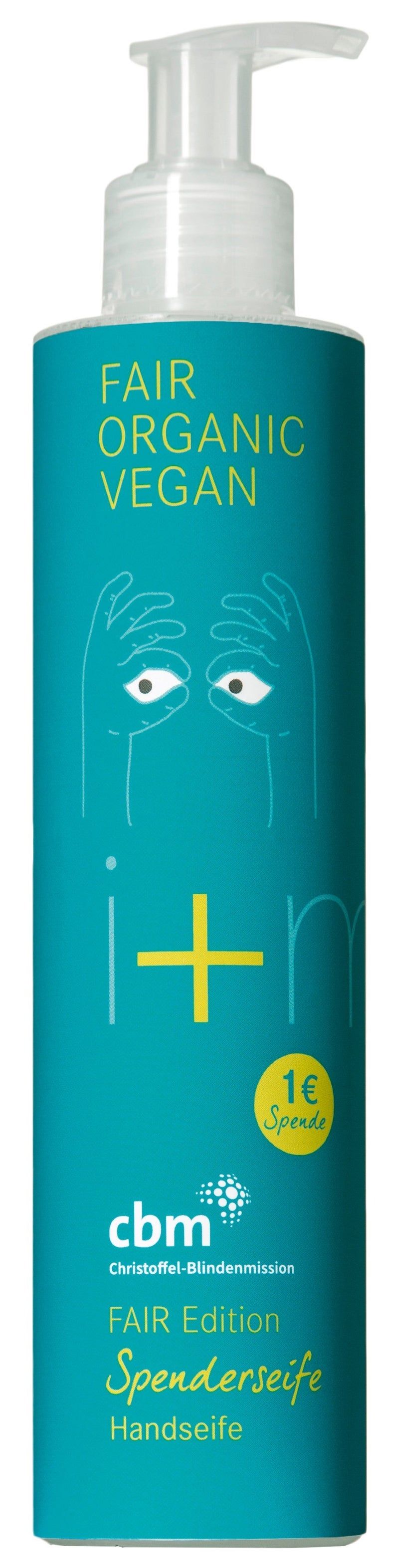 i+m Naturkosmetik Sapone dispenser CBM FAIR Edition Sapone per le mani