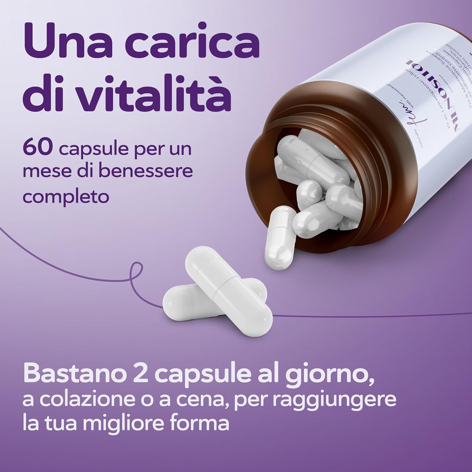 QSTA Capsule FEM Myo-Inositolo + D-Chiro-Inositolo