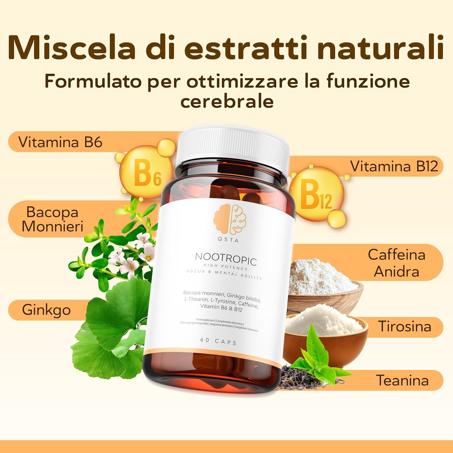 QSTA Capsule Nootropiche