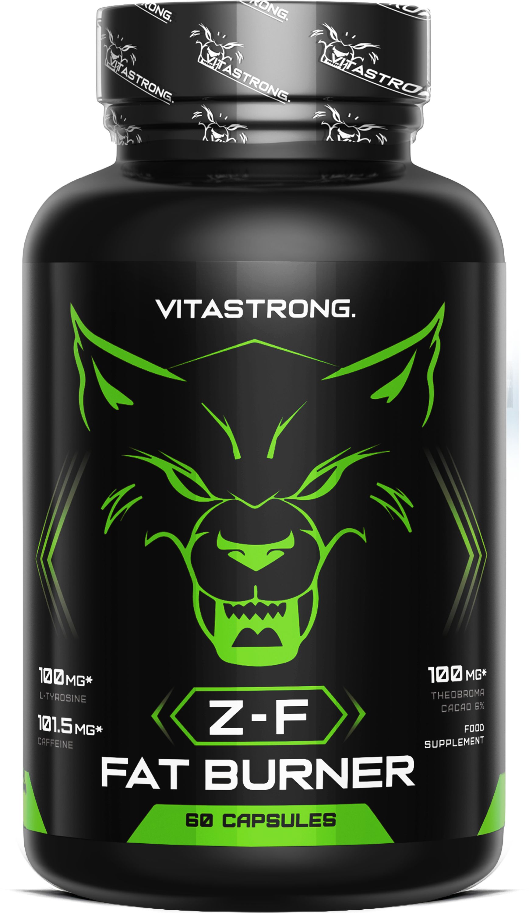 Vitastrong Z-F Brucia Grassi - 60 Capsule, Complesso Termogenico Avanzato