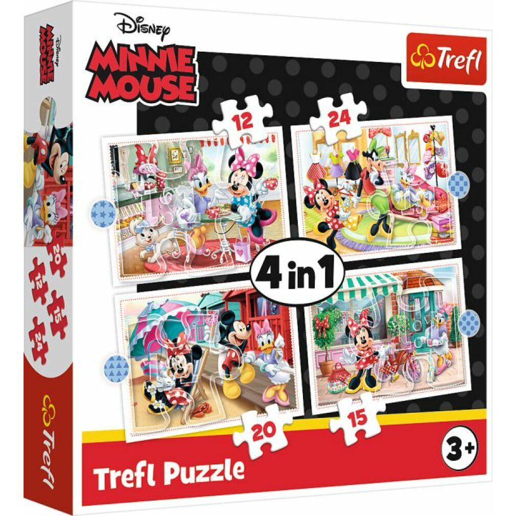 Puzzle 4 in 1 12,15,20,24 pezzi ? Disney