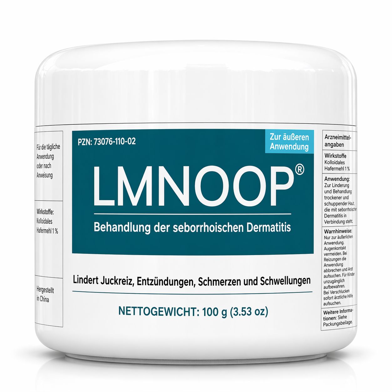 LMNOOP crema per dermatite seborroica trattamento intensivo per il cuoio capelluto