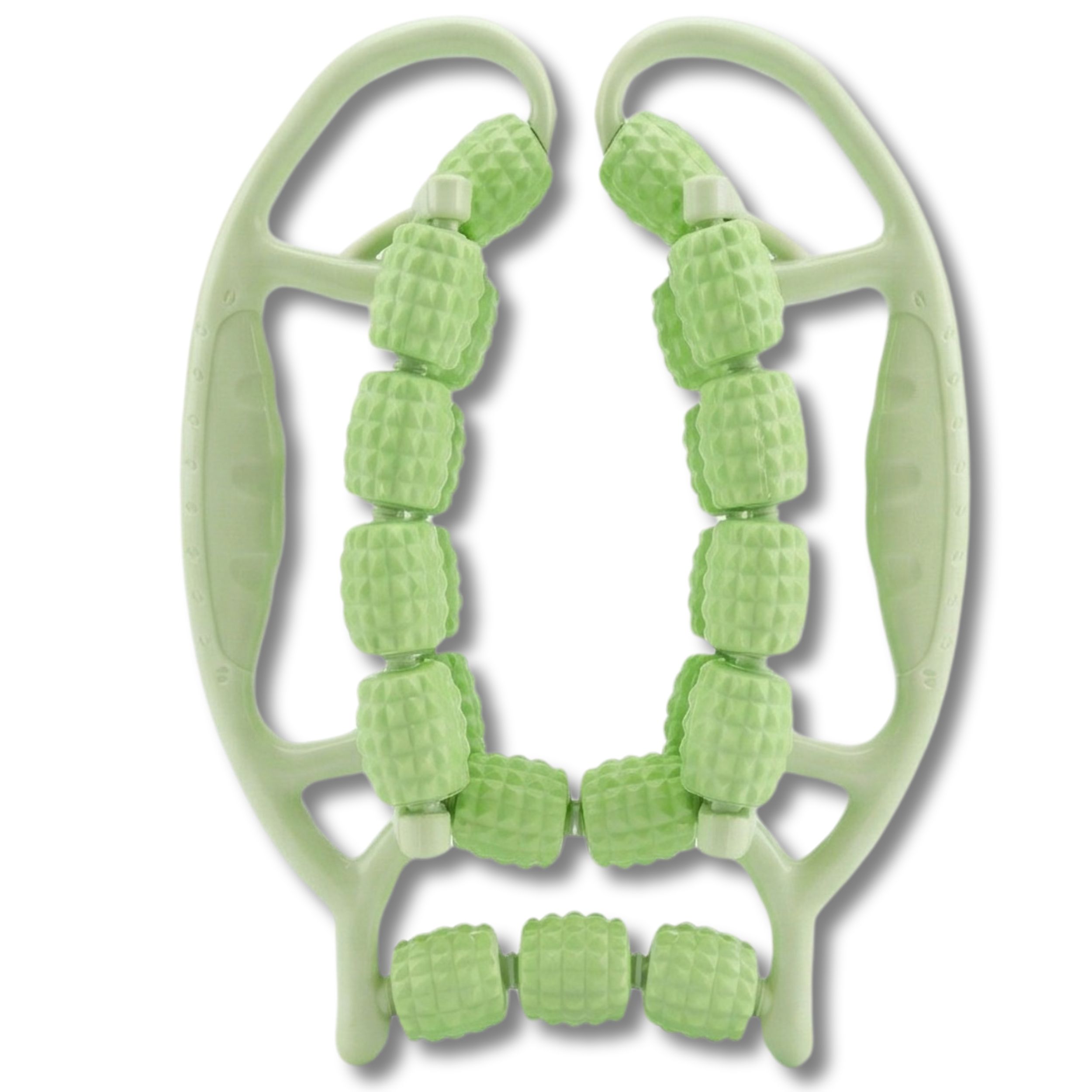 Rullo Massaggiante Manuale 360° – Drenaggio e Anticellulite, Rilassamento Muscolare