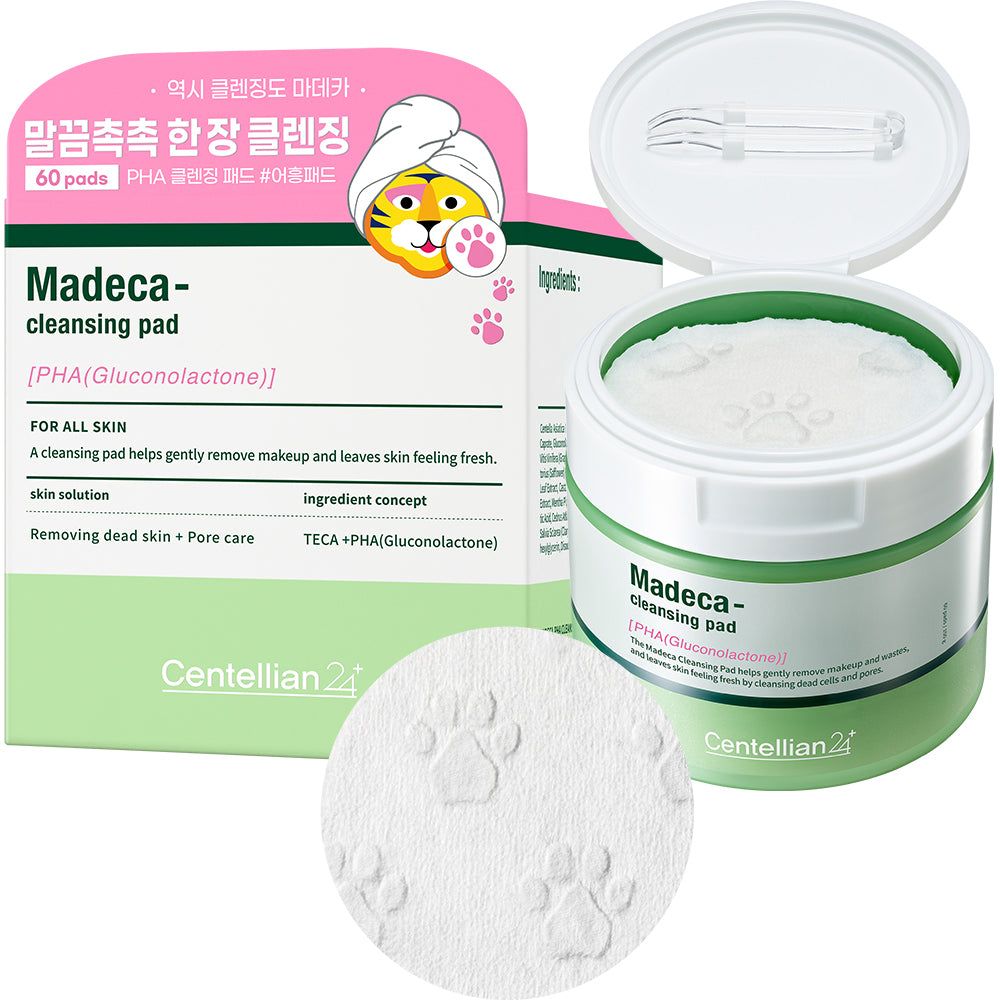 CENTELLIAN24 Madeca PHA salviettine detergenti – salviettine detergenti delicate con PHA e Centella