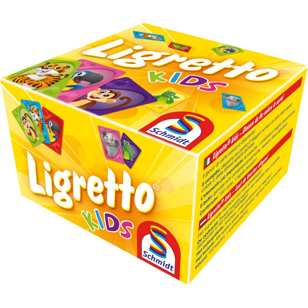 Schmidt - Gioco di carte per bambini Ligretto - a partire da 5 anni