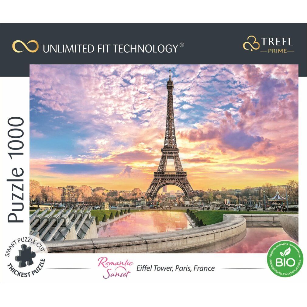 Puzzle trefl uft Cityscape: Torre Eiffel, Parigi, Francia 1000 pezzi