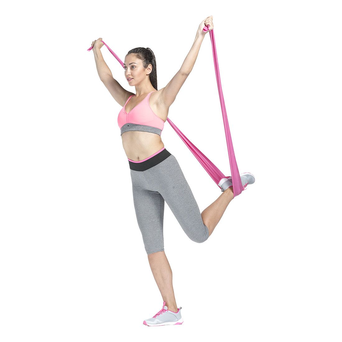 Elastico Espandibile in Lattice Rosa - 5mm