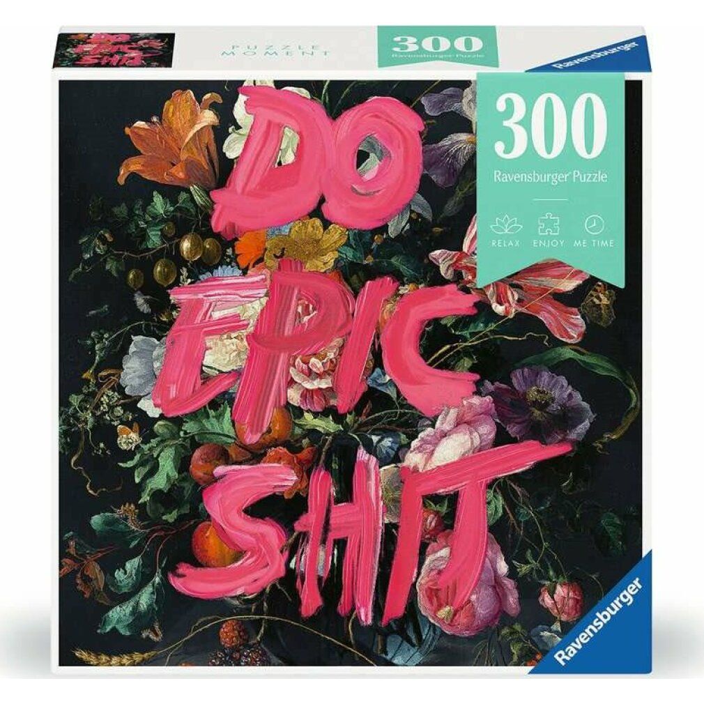 Momento del puzzle ravensburger: fare stronzate epiche 300 pezzi